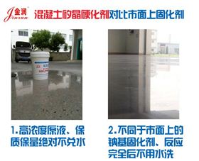 金潤水泥地面硬化劑